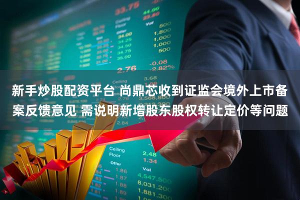 新手炒股配资平台 尚鼎芯收到证监会境外上市备案反馈意见 需说明新增股东股权转让定价等问题