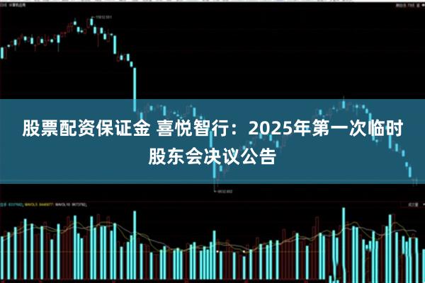 股票配资保证金 喜悦智行：2025年第一次临时股东会决议公告